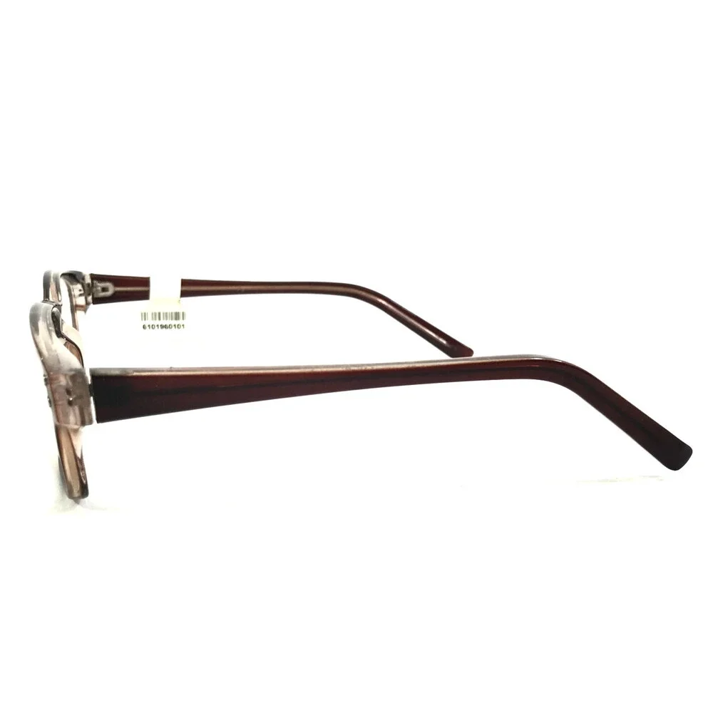 Zimco Eyeglasses Frames Sierra S331 BROWN Clear Rectangle Full Rim 52-19-